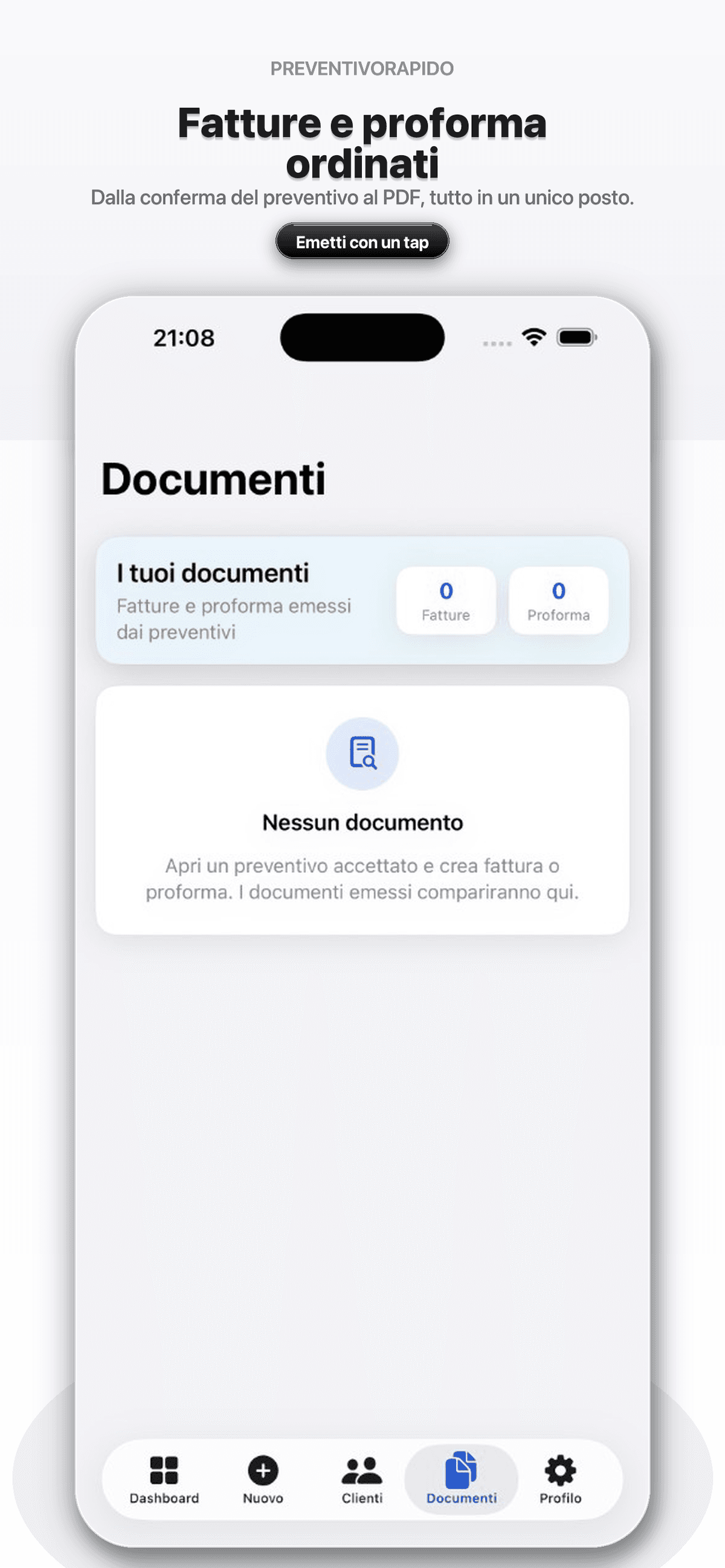 Screenshot 3 di PreventivoRapido PRO